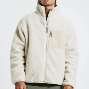 SF-008 Full Zipper Outdoor Polyester Thick Teddy Sherpa Jacket Women Polar Fleece Jacket