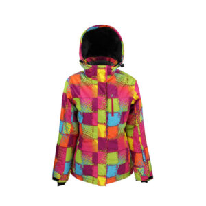SK-004 Winter ski sports wears ladies waterproof skiing jacket