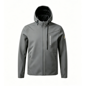 SF-002 Full Zip Softshell Jacket With Hood for Winter Sports