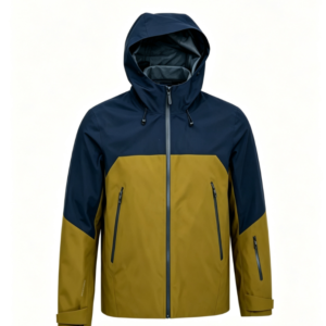 OW-013 Men's Outdoor Waterproof Breathable Windproof Polyester Windbreaker Jacket for Hiking
